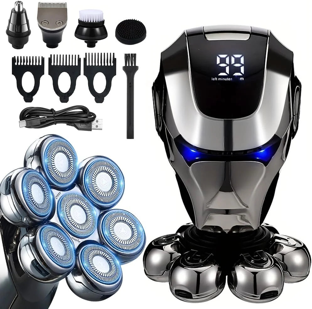Afeitadora 7D 5 en 1 kit completo
