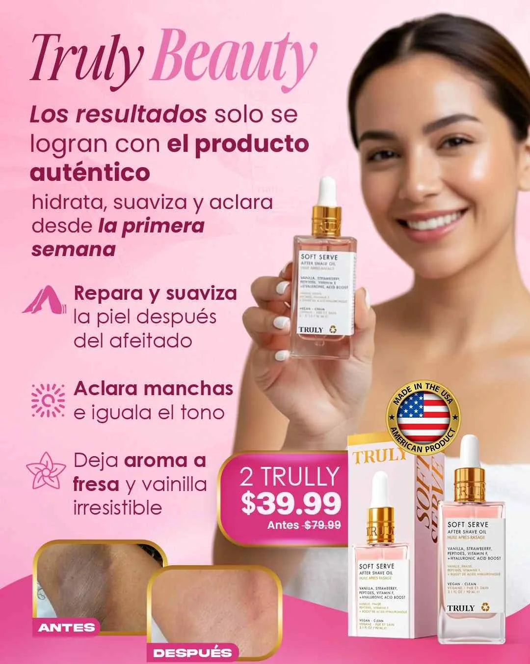 Truly Beauty Soft Serve After Shave Oil