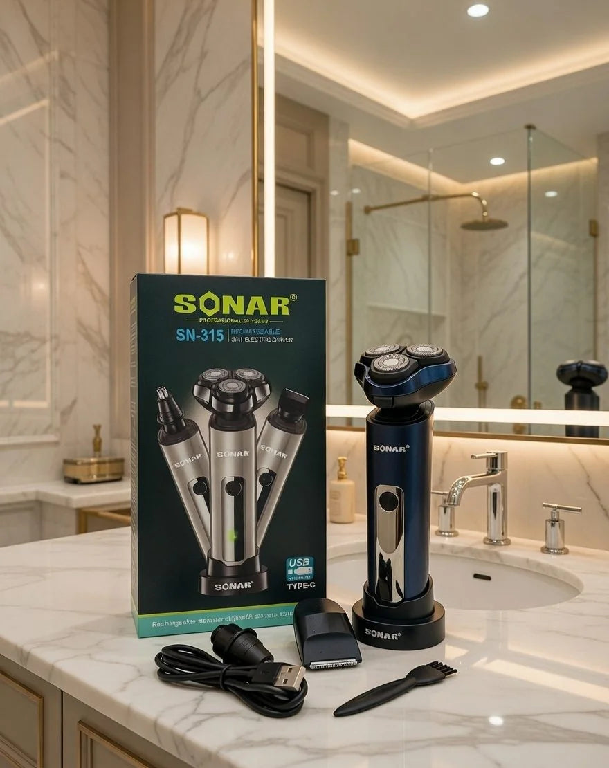 Afeitadora Sonar 3 en 1 SN-315