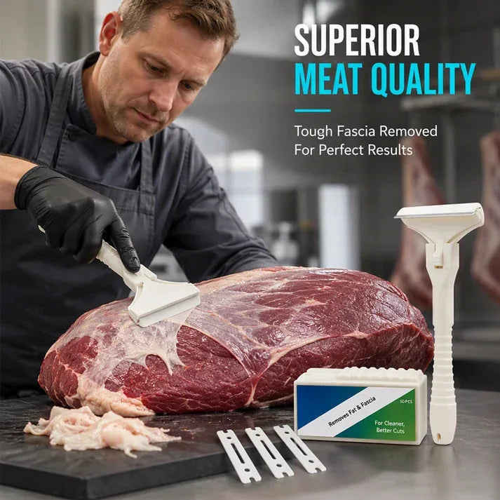 CARNIX Raspador de Carne de Acero Inoxidable