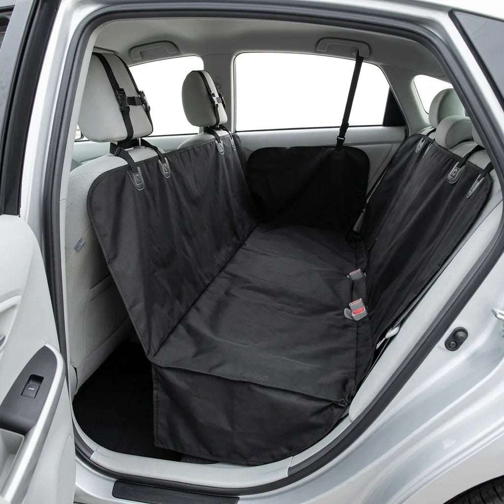 Funda hamaca impermeable que cubre adelante y atras el asiento del auto - VIAKAN