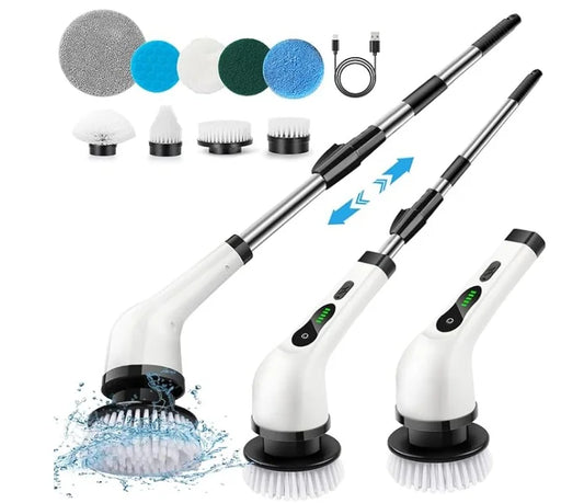 AQUABRUSH Cepillo Eléctrico Giratorio 8 en 1