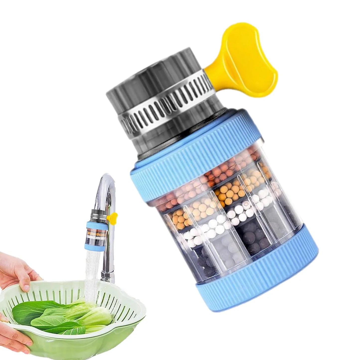 Filtro purificador de agua para grifo HIDROPURA