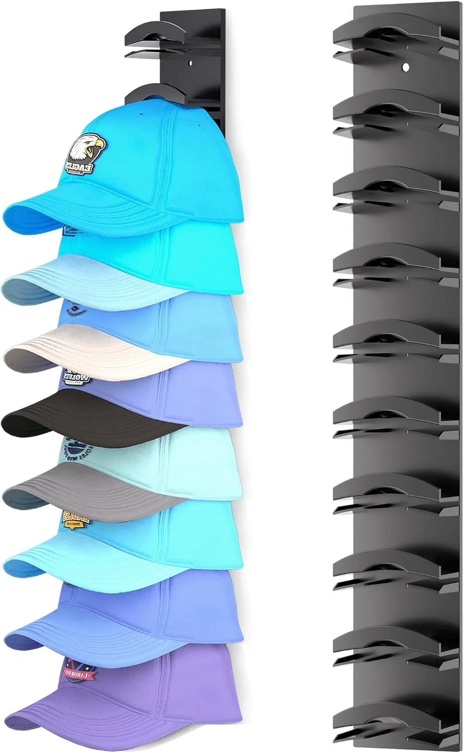 Organizador de gorras de pared CapNest